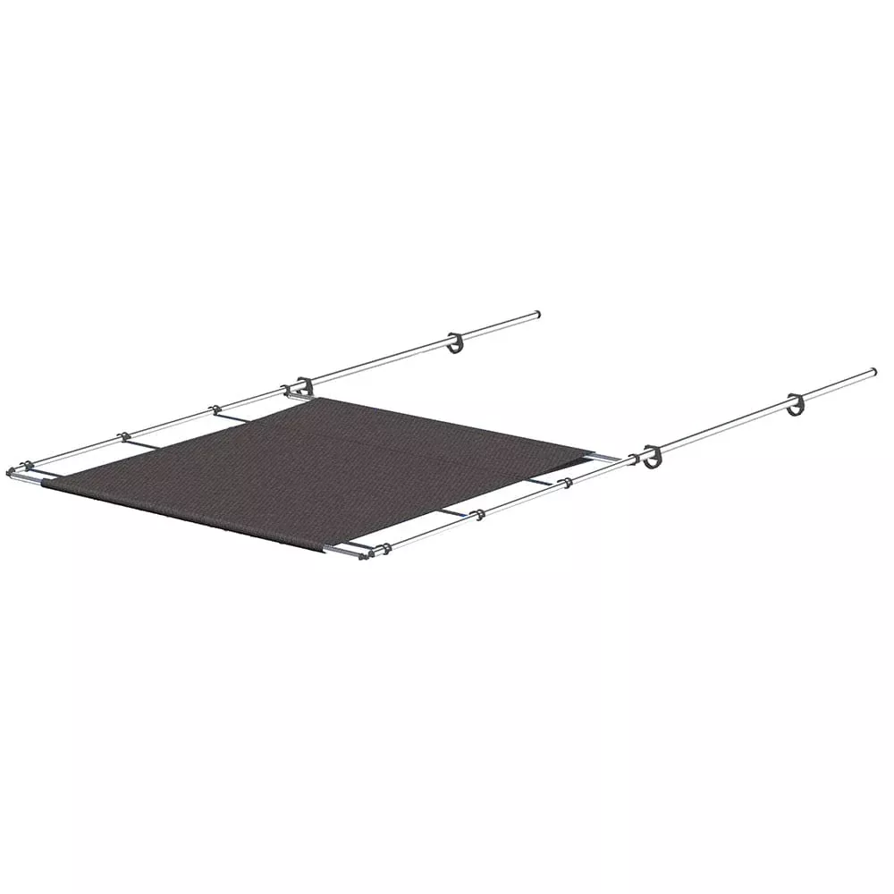 SureShade PTX Power Shade – 57″ Wide – Stainless Steel – Grey