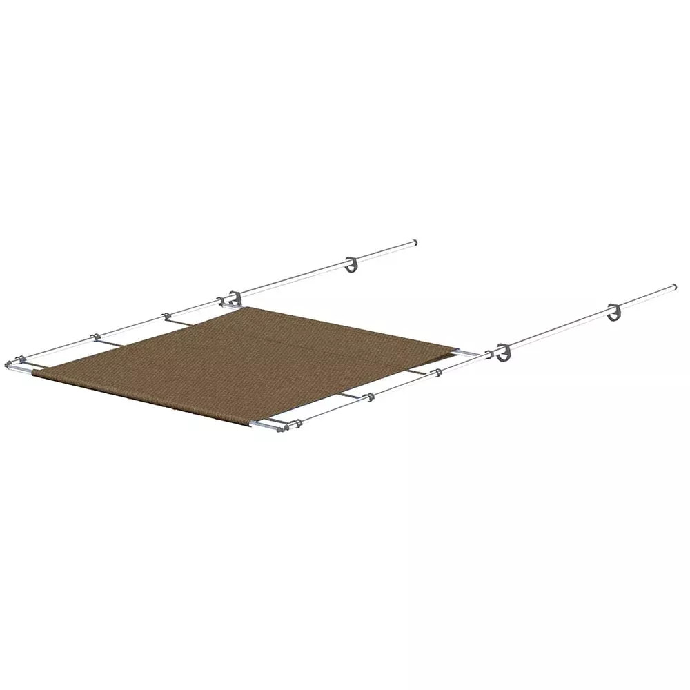 SureShade PTX Power Shade – 69″ Wide – Stainless Steel – Toast