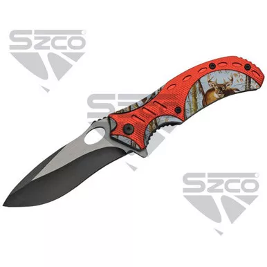 Szco Deer Liner Lock Knife