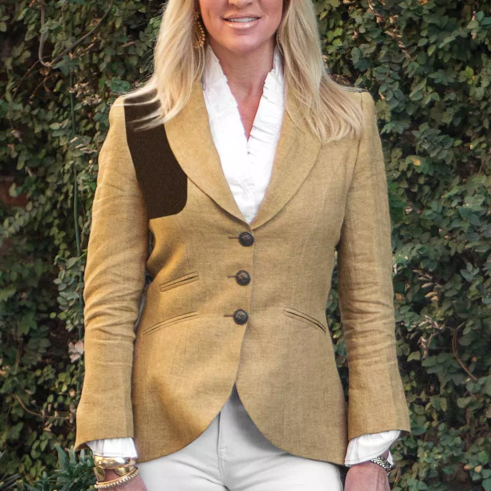 T.ba Tiziano Ladies Linen Jacket