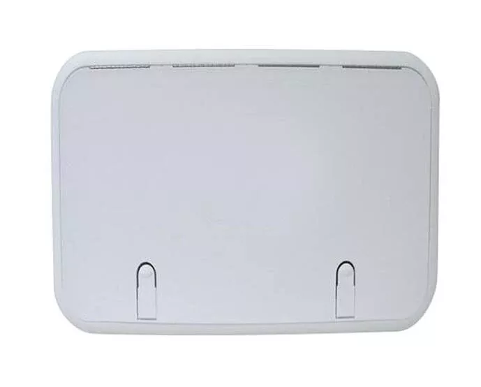 T-H Marine Designer Series Polar White Rectangular Non-Locking Hatch• HDS-1317-2-DP