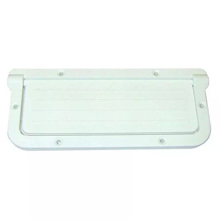 T-H Marine Large Rectangular Scupper – White