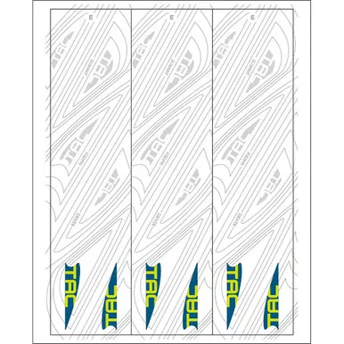 Tac Vanes Arrow Specific Wraps White Size C 4.675 13 Pk.