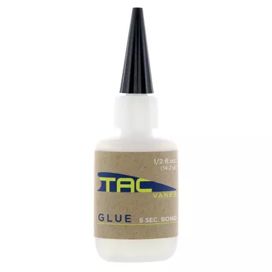 Tac Vanes Fletching Glue .5 Oz.