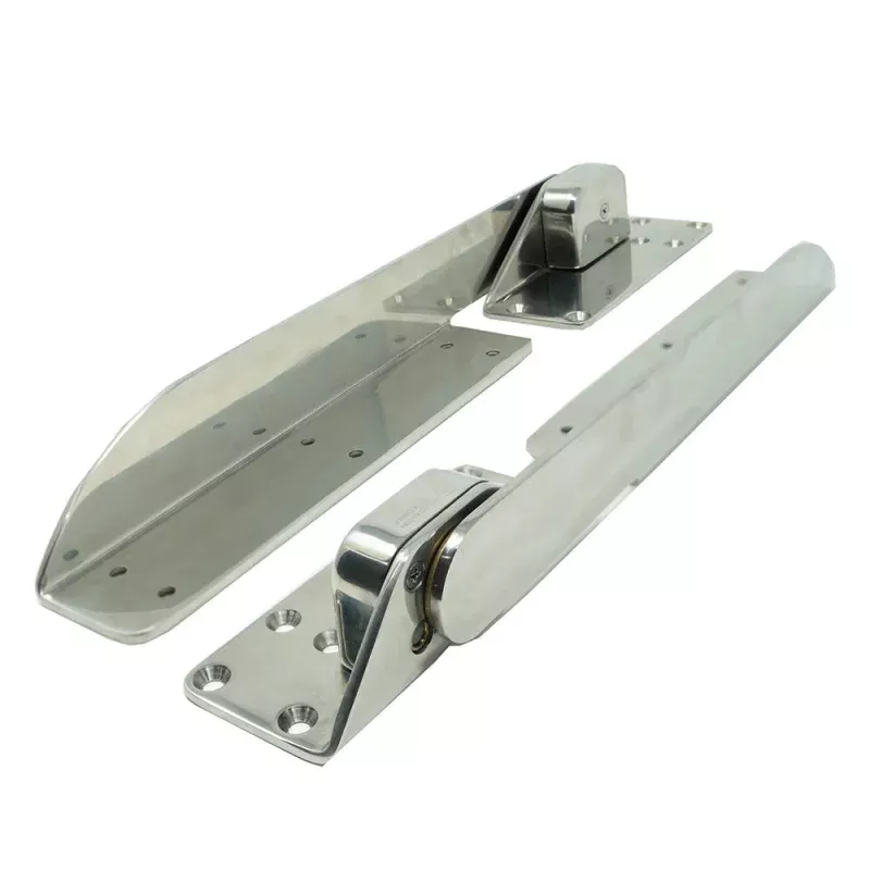 TACO Command Ratchet Hinges – 18-1/2 – 316 Stainless Steel – Pair