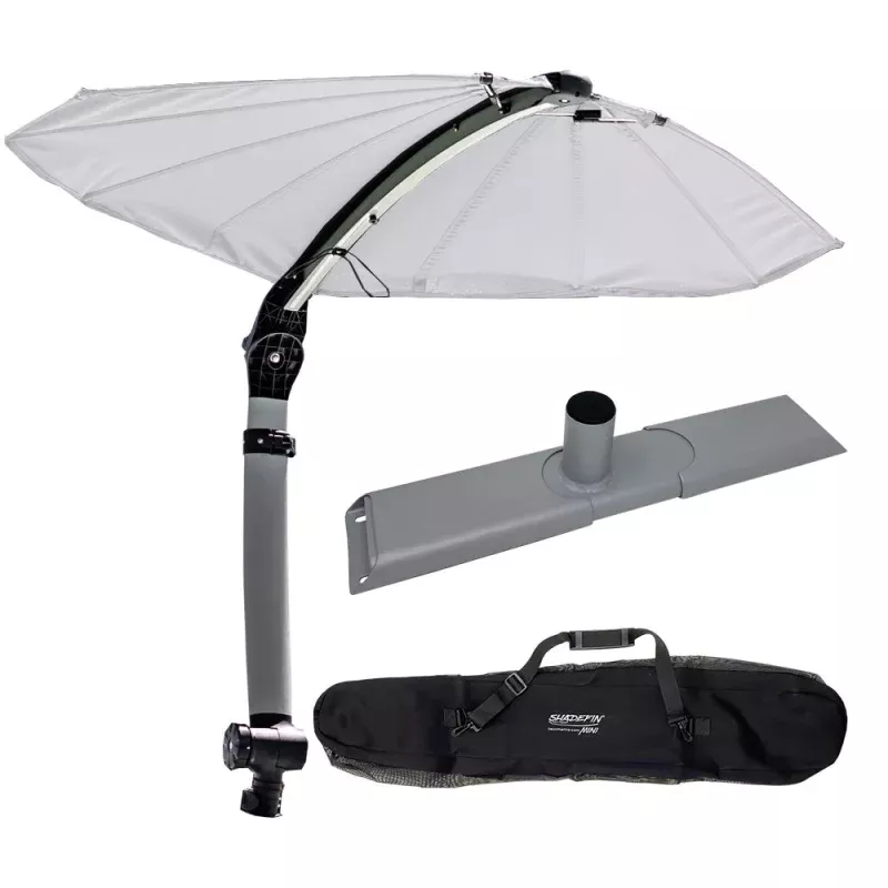 TACO ShadeFin Mini w/White Fabric – BagKayak Mount Kit