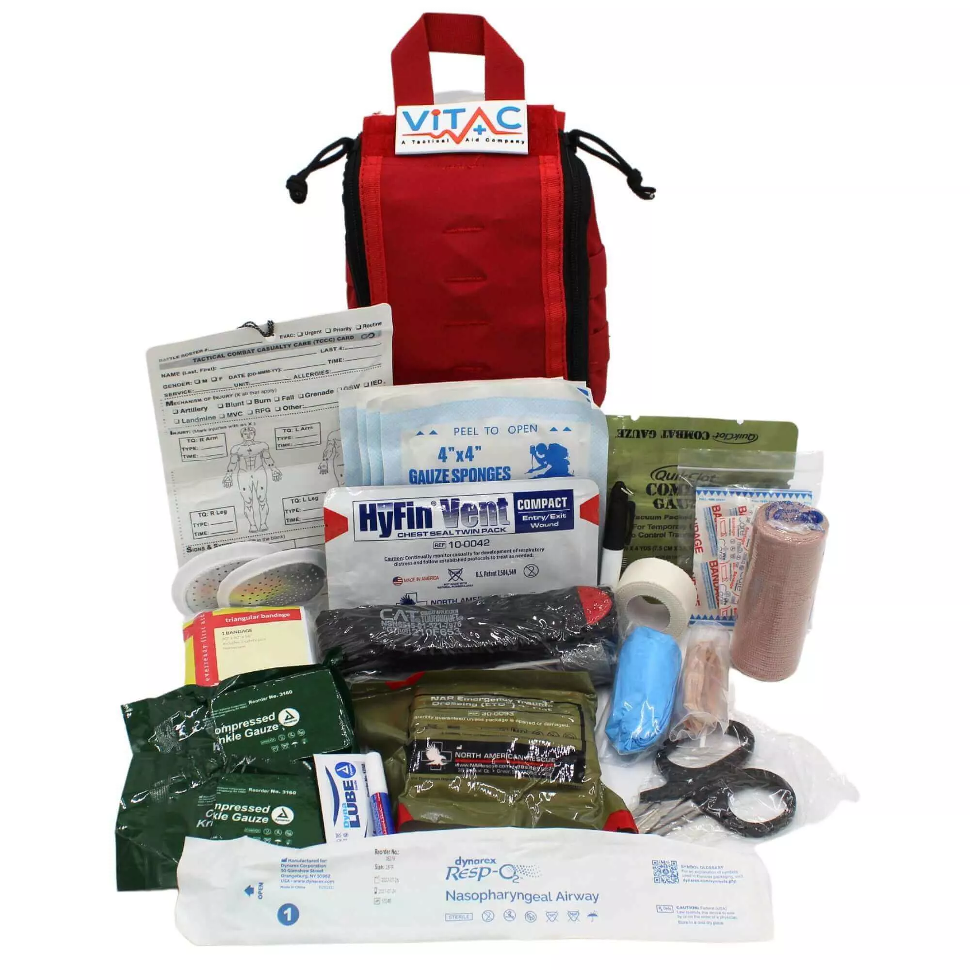 Tactical Individual First Aid Kit (IFAK) – TCCC Compliant Trauma Kit