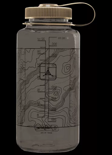 TAD Edition Nalgene 32oz Wide Mouth TOPO Woodsman