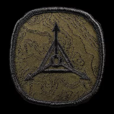 TAD Tsuba Patch OD Green