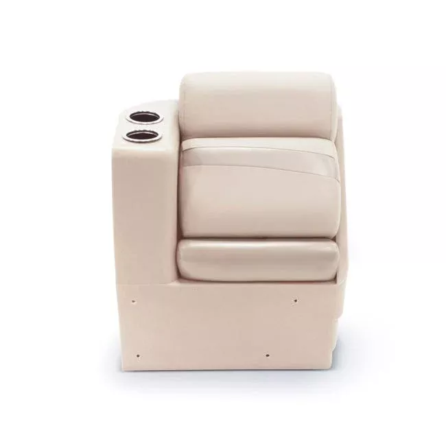 Taylor Made 17″ Left Arm Pontoon Chaise – Beige• 433058