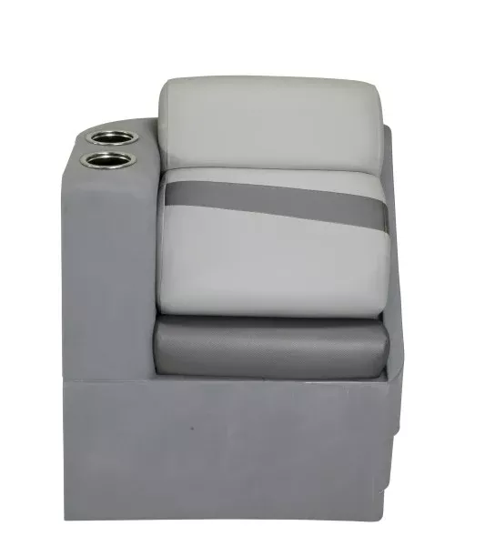 Taylor Made 17″ Left Arm Pontoon Chaise – Charcoal• 803550