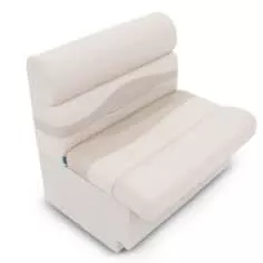 Taylor Made 30″ Pontoon Bench Seat with Storage – Champagne• 433100