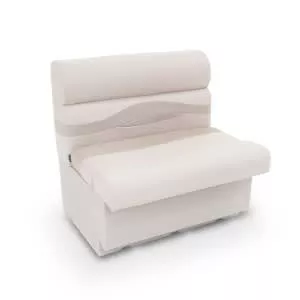 Taylor Made 50" Pontoon Bench Seat with Storage - Champagne• 433105
