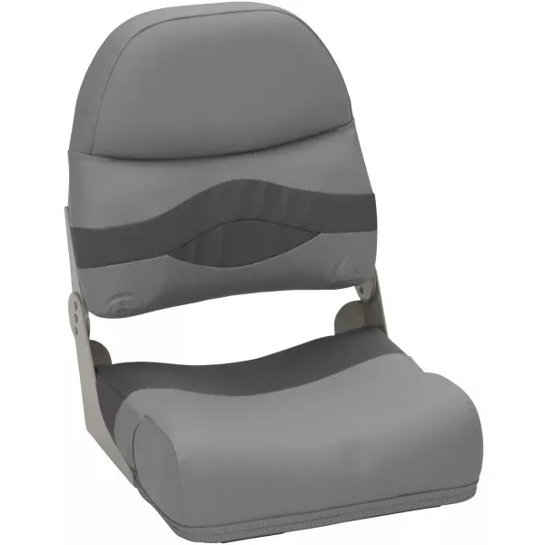 Taylor Made Fold Down Pontoon Fishing Seat – Charcoal• 803545