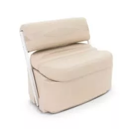 Taylor Made Pontoon Flip Flop Seat with Storage – Beige• 433063