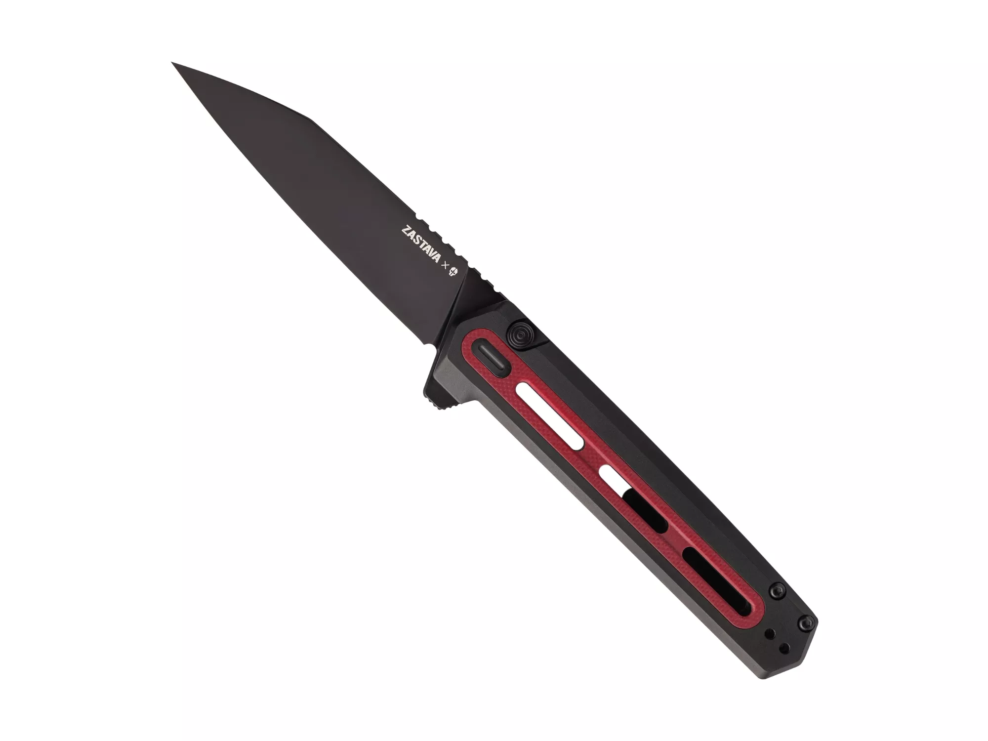 Tekto F4 // Echo (Aluminum - G10 Red) ZASTAVA