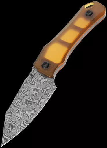 Tenable Loki Ultem Damast Fixed Blade