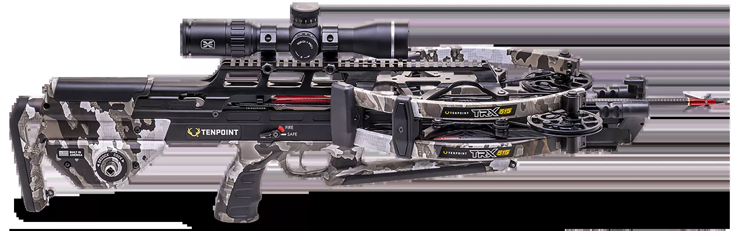 TENPOINT TRX 515 Crossbow with ACUslide Maxx, EVO-X Marksman Elite Scope, 515 FPS – CB240017899