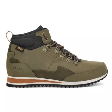 TEVA Men's Freeside RR Dark Olive/Orange Boot (1121430-DOOR)