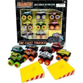 Thin Air Brands Die Cast Pull-Back Trucks