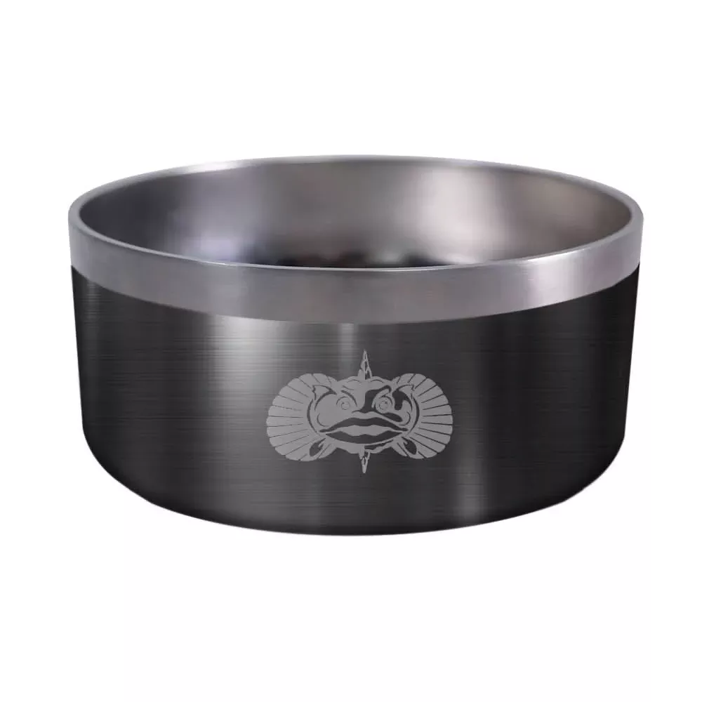 Toadfish Non-Tipping Dog Bowl – Graphite