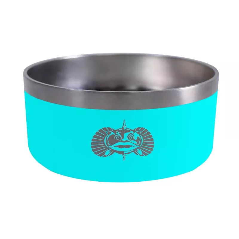 Toadfish Non-Tipping Dog Bowl – Teal