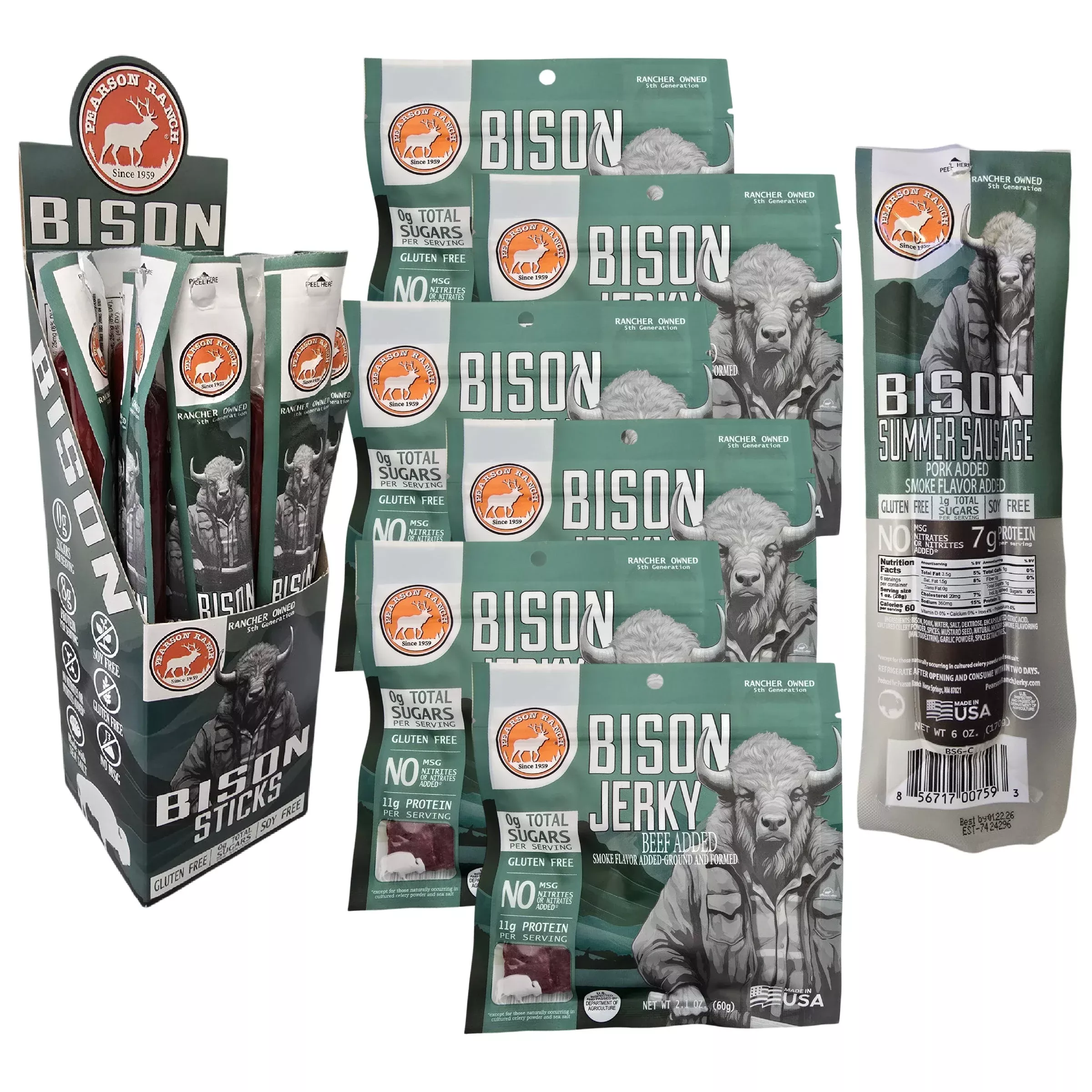 The Trail Boss – Bison Variety Pack