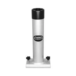 Traxstech Net Holder - Height: About 11" - Inside Diameter: 2" - Outside Diameter: 2.5" - Silver/Clear - RRH-225