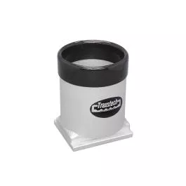 Traxtech Beverage Holder for Mounting Track - Silver/Clear - 6" tall, 4.5" diameter - BH-450