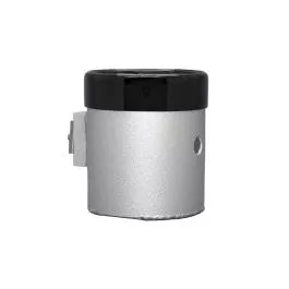 Traxtech Beverage Holder for Vertical Rod Trees - Silver/Clear - 6" tall, 4.5" diameter - BH-450V