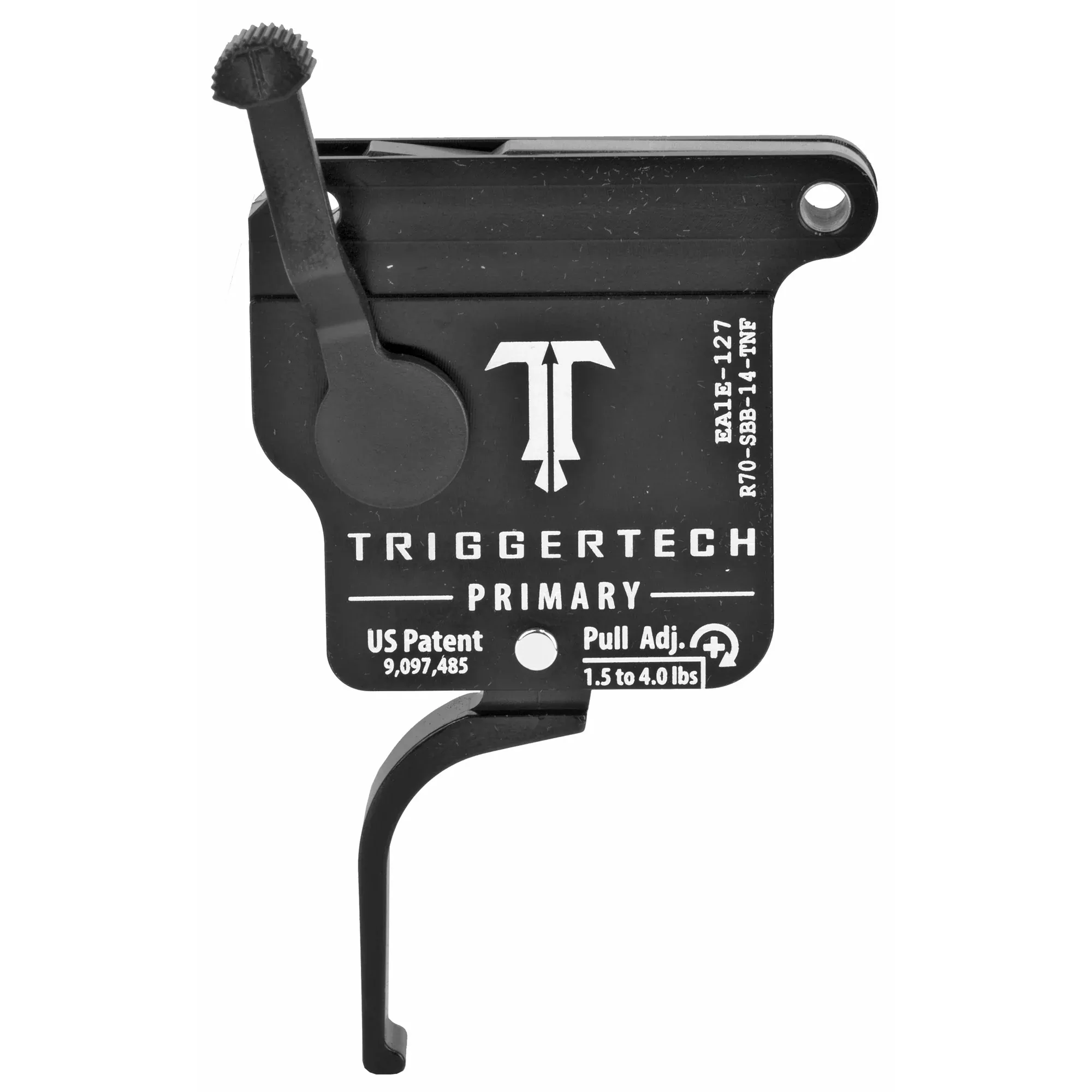 TriggerTech Remington 700 Primary Flat Clean Trigger Right-Hand Adjustable R70-SBB-14-TNF