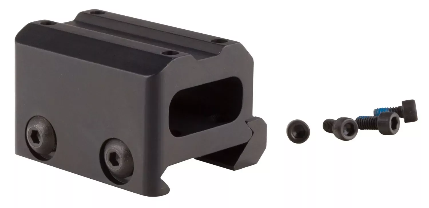 Trijicon MRO Full Co-Witness Mount 1.50″ Long 1.54″ Mount Height Black Hardcoat Anodized Aluminum