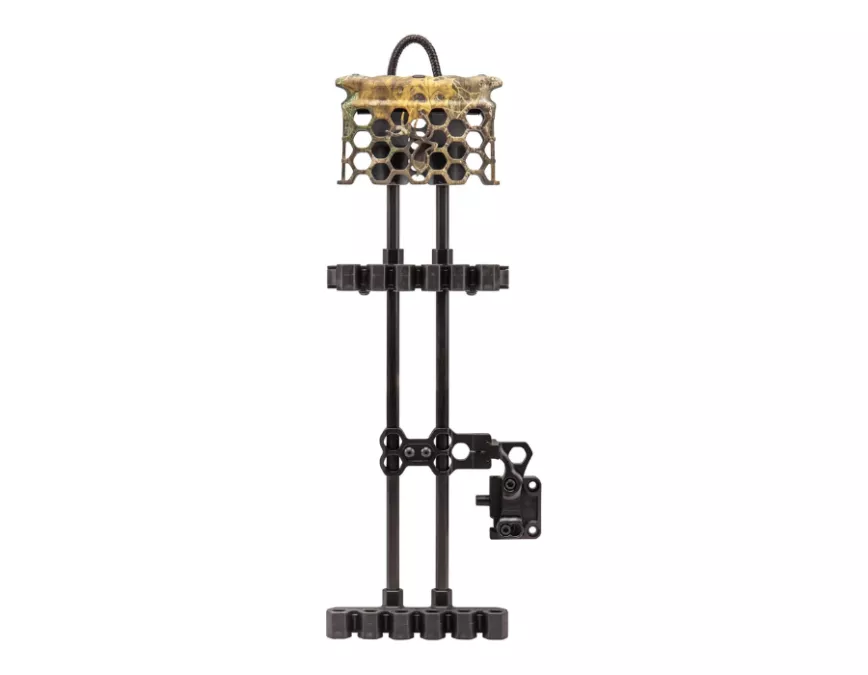 Trophy Ridge Hex Light 5 Arrow Quiver Mossy Oak DNA Camo Model