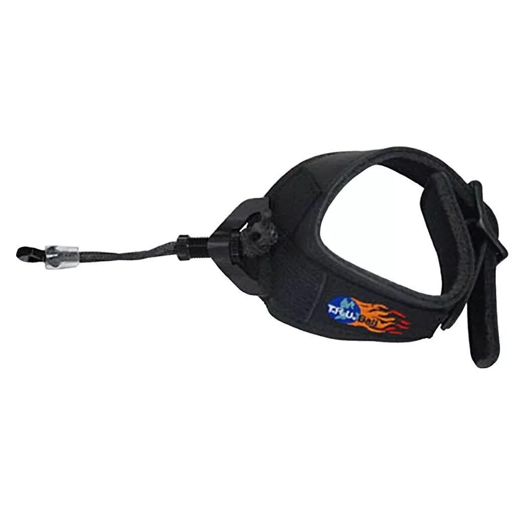 Tru Ball Archery Release Replacement V-Lok Buckle Strap – Black #VLKB-BK-TH-L