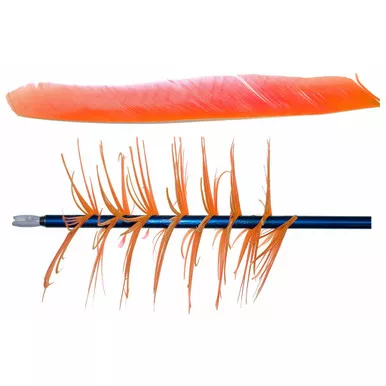 Trueflight Spiral Wrap Flu-flu Feathers Rw 100 Pk.