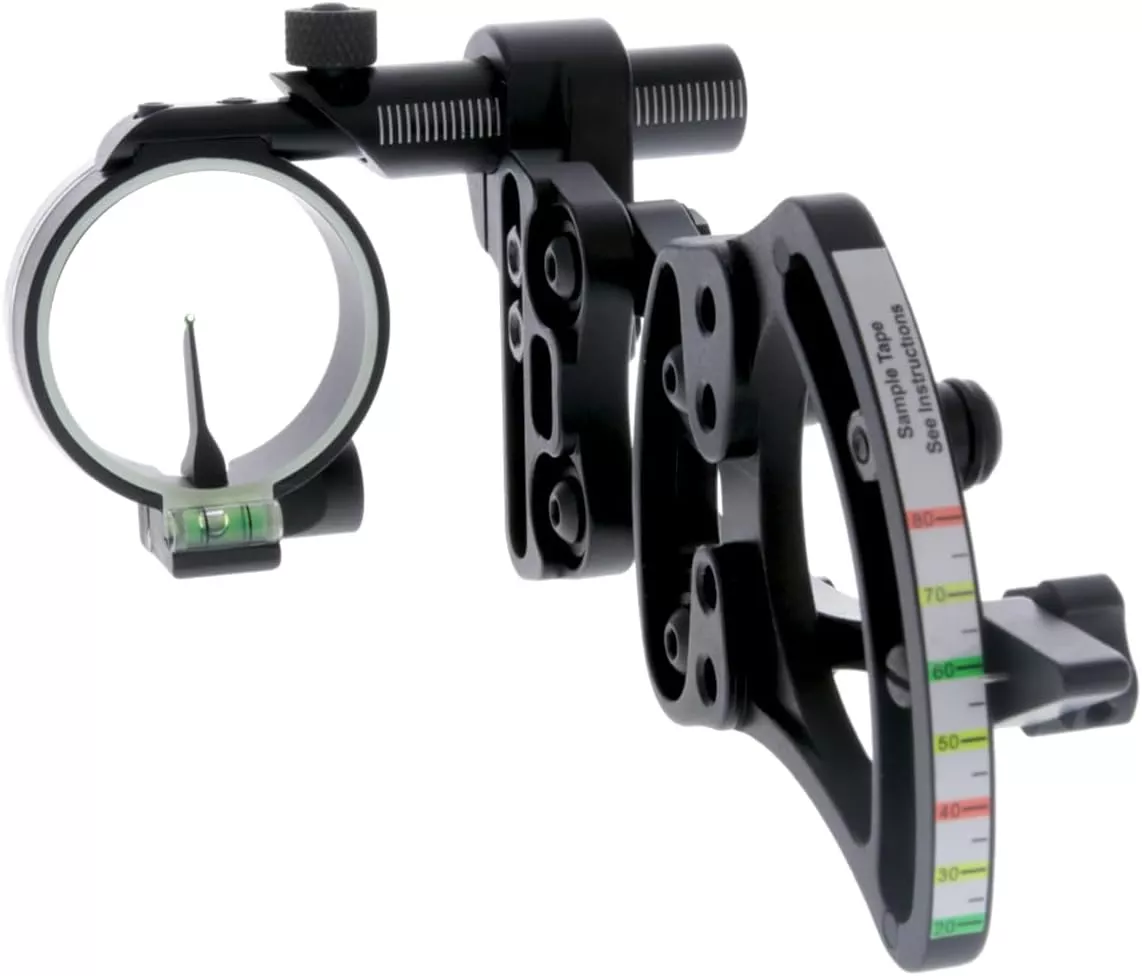 Truglo Pendulum 1-Pin 0.029″ Black Bow Sight #TG700