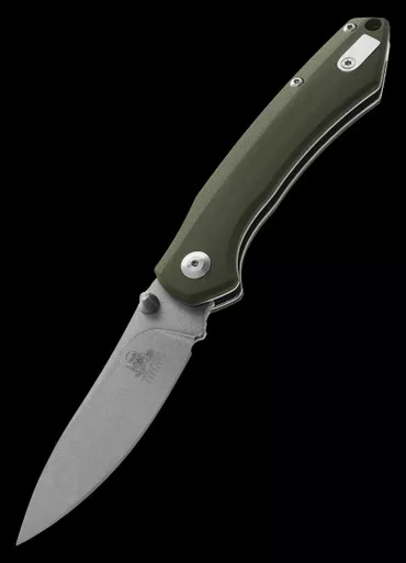 Twisted Assisted Atlas G10 Stonewashed OD Green Folding Knife