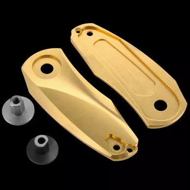 Twisted Assisted Bestech Tulip Brass Scales & Pivot