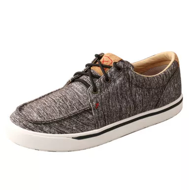TWISTED X Men's Ñ Toe Dark Grey Casual Shoe (MCA0036)