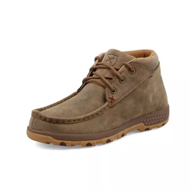 TWISTED X Womens Chukka Bomber Driving Moc with CellStretch (WXC0001)