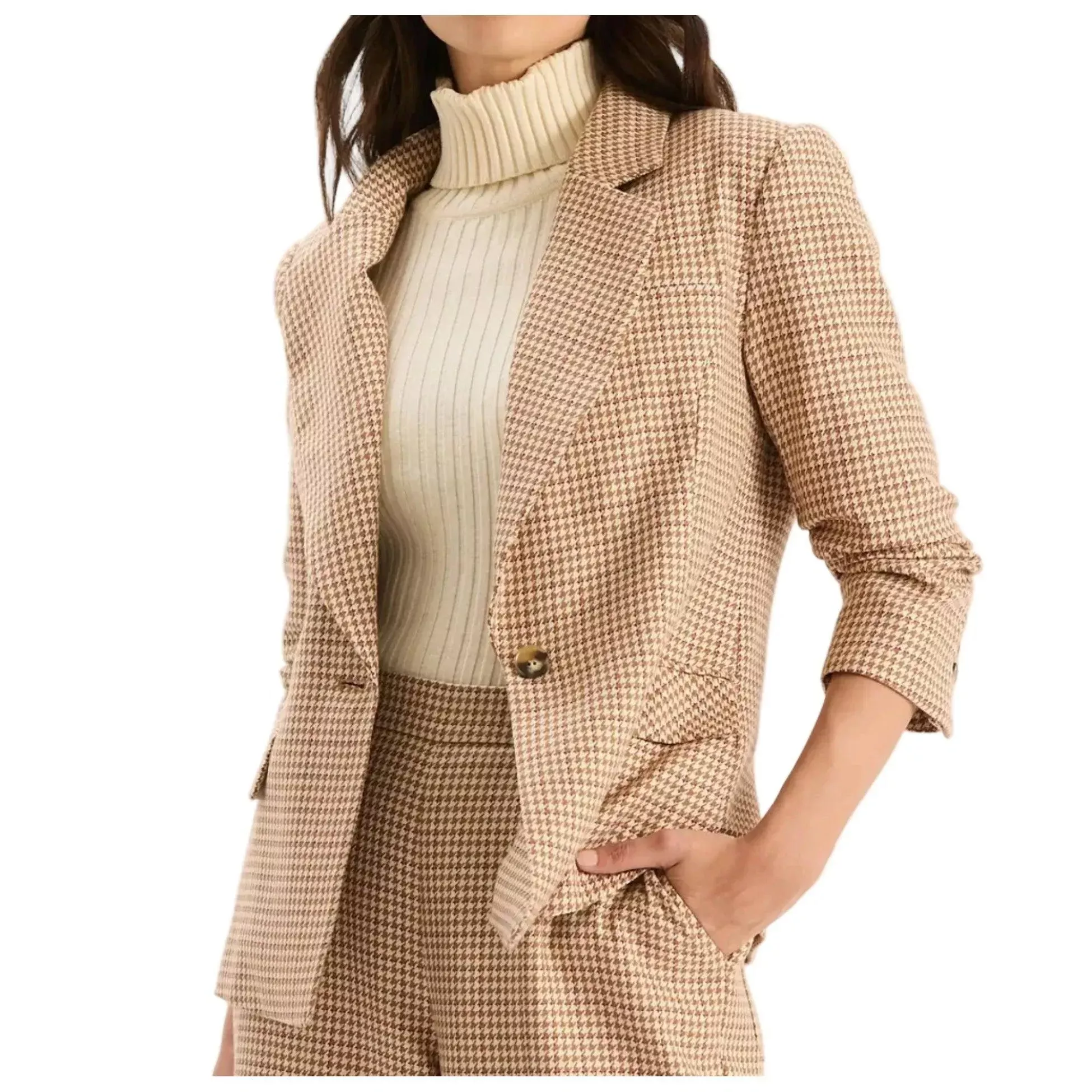 Tyler Boe Taylor Houndstooth Blazer