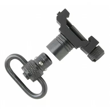 Uncle Mike's 2110-1 Swivel Push Button Black Picatinny Attachment