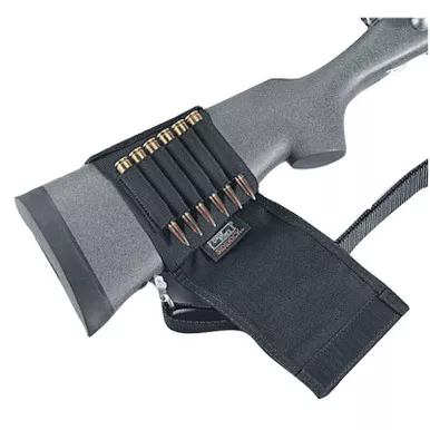 Uncle Mike's 8848-2 Buttstock Rifle Shell Holder with Flap