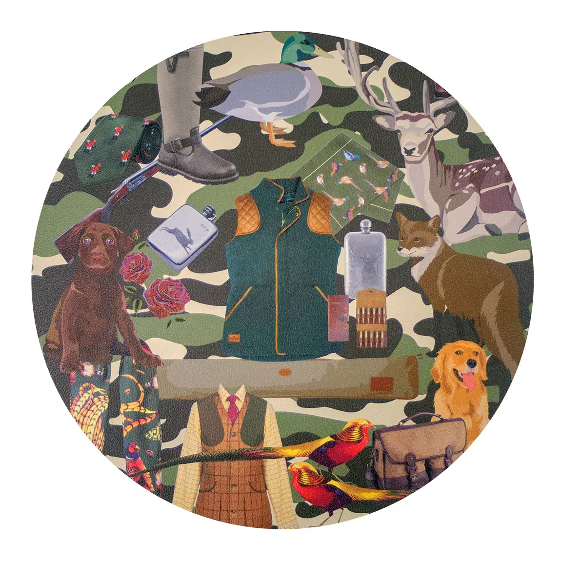 The Upland Hunt Placemat