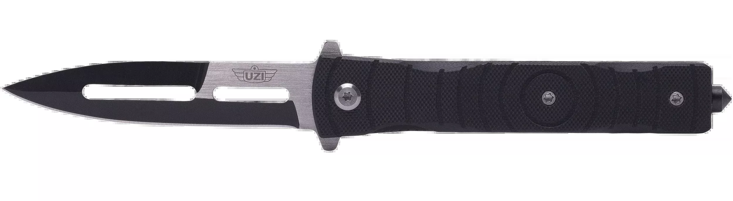 Uzi Accessories Mossad III Spring-Assisted Folding Knife, Spear Point, G10 Handle – UZKFDR014