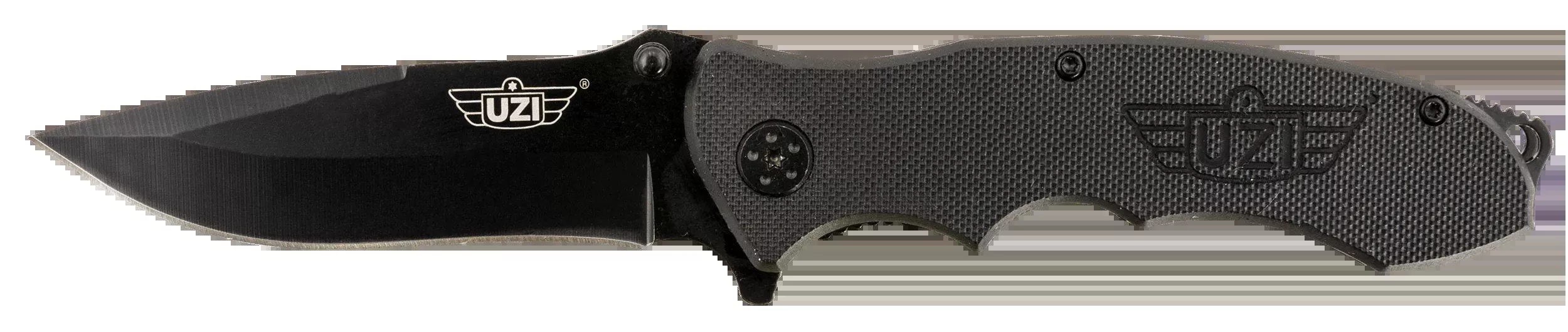 Uzi Accessories Responder VI Spring-Assisted Folding Knife, G10 Handle, Stainless Blade UZKFDR006