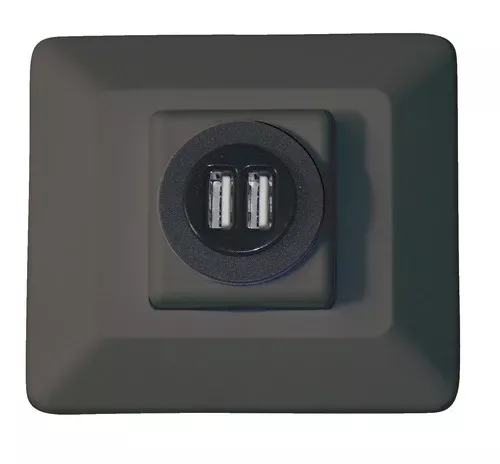 Valterra USB Charging Outlet Black• DG61030VP