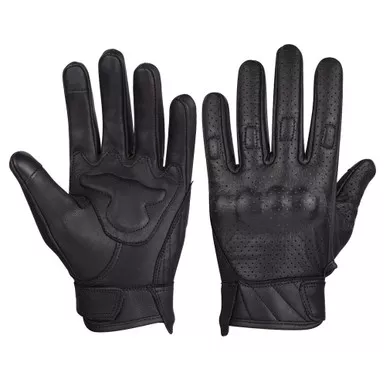 VANCE LEATHERS USA Men's Premium Leather Perforated Glove
