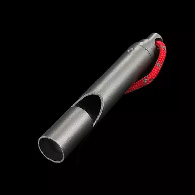 Vargo Titanium Emergency Whistle - Lanyard