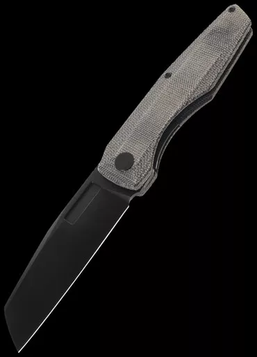 Vero Axon Micarta Black Folding Knife